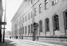 Buvusi Kauno žydų ligoninė. 1961 m. Fotografas S. Luko&scaron;ius. Kauno miesto muziejaus fondai
