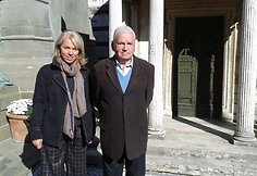 Lietuvos didikų istoriją kapinių lankytojams pasakoja senas florentietis Giovanni Benvenuti 