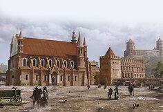 Vilnius, Gotika, LDK Aleksandro laikais . XVI a. pradžia. &copy; UAB &bdquo;Metalo forma&rdquo;