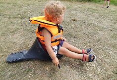 Baidarėmis su vaikais