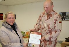 Į misiją i&scaron;vykstančių Lietuvos karių labdaros akcija &bdquo;Megzti drabužėliai Afganistano vaikams&ldquo;