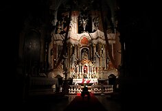 Naktinė ekskursija po Tytuvėnų Švč. Mergelės Marijos Angelų Karalienės bažnyčią