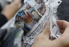 Balionų akcija &Scaron;iaurės Korėjos pasienyje