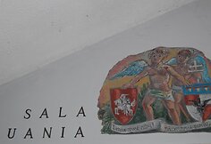 Dekoro detalė Bardžio parapijos Jaunimo namuose