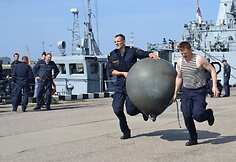 Varžybų akimirka