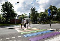 Perėja prie Rusijos ambasados Stokholme