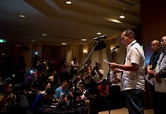 „Malaysia Airlines“ lėktuvo keleivių artimieji Pekine