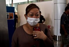 „Malaysia Airlines“ lėktuvo keleivių artimieji Pekine
