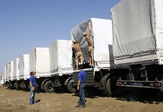 Rusijos „humanitarinės pagalbos“ siunta