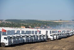 Rusijos „humanitarinės pagalbos“ siunta