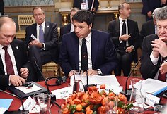 Petro Poro&scaron;enkos, Vladimiro Putino ir ES lyderių susitikimas