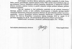 Druskininkų savivaldybės administraijos ra&scaron;tas