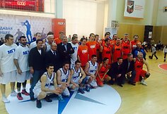 V.U&scaron;ackas žaidžia krep&scaron;inį Rusijoje