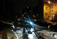 Gaisras Fabijoniškėse