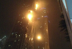 Gaisras Dubajuje
