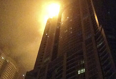 Gaisras Dubajuje