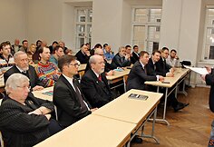 Dr. Olaf Mertelsmann pasakoja apie situaciją Latvijoje ir Estijoje 1988-1992-aisiais. (c) Sigita Matulevičienė 