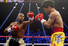 Floydas Mayweatheris prie&scaron; Manny Pacquiao