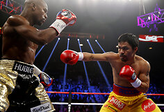 Floydas Mayweatheris prie&scaron; Manny Pacquiao