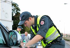 Naktinis policijos budėjimas Kaune