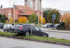 Avarija Justini&scaron;kių ir Rygos gatvių sankryžoje