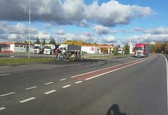 Užsidegęs automobilis