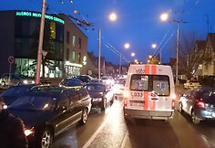 Autoįvykis Lukšio gatvėje