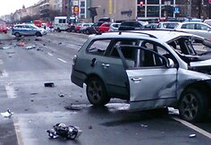 Sprogęs automobilis Berlyne