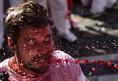 Pamplonos bulių bėgimo &scaron;ventė