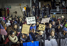 Protestas JAV oro uoste