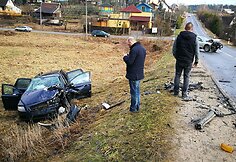 Avarija Žaliųjų ežerų gatvėje