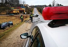Avarija Žaliųjų ežerų gatvėje