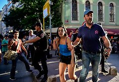 LGBTI protestas Stambule