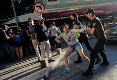 LGBTI protestas Stambule