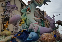 „Fallas“ festivalis Valensijoje