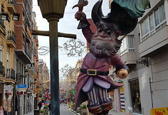 „Fallas“ festivalis Valensijoje