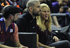 Gerrardas Pique ir Šakira.