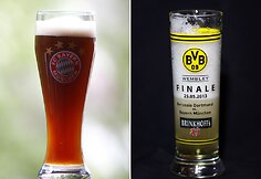 &bdquo;Bayern&ldquo; ir &bdquo;Borussia&ldquo; komandų suvenyrai.