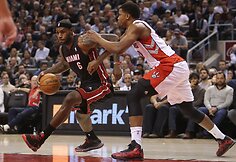 LeBronas Jamesas ir Rudy Gay