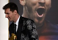 Lionelis Messi atsiėmė &bdquo;Auksinį batelį&ldquo;
