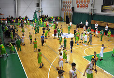 Prezidentė lankėsi Sabonio krepšinio centre