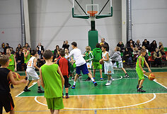Prezidentė lankėsi Sabonio krepšinio centre