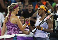 Viktorija Azarenka ir Serena Williams