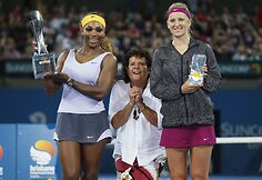 Serena Williams ir Viktorija Azarenka