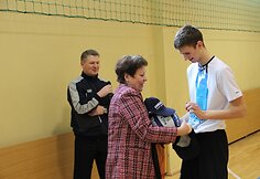 LKL projektas &bdquo;Krep&scaron;inio diena mokykloje&ldquo; lankėsi Garliavoje