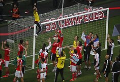 &bdquo;Benfica&ldquo; futbolininkai &ndash; Portugalijos čempionai