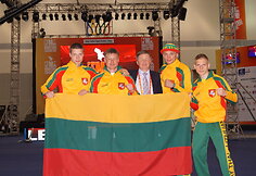 Lietuvos delegacija pasaulio muaythai čempionate