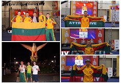 Lietuvos delegacija pasaulio muaythai čempionate