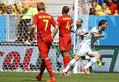 Gonzalo Higuainas džiaugiasi įvarčiu