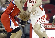 Blake'as Griffinas ir Donatas Motiejūnas